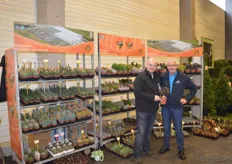 Jef en Jan Gielis van kwekerij Belgicactus kweken succulenten (vetplanten in de volksmond).