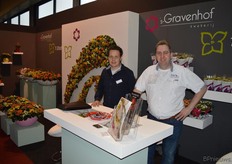 Johm van Dam van 's Gravenhof samen met Hans Gelens van kwekerij Olsthoorn