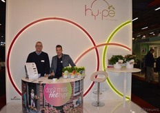 Hier de jongens van Hy-pe. Hy-pe is de naam waaronder kwekerij Sjaak van Schie diens Hydrangea op de markt zet