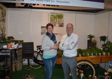 Jolanda Nieuwenhuijze en Rob Damen van Globe Plant - natuurlijk ook weer van de partij.
