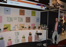 Gertjan v/d Burg van Ovata, kweker van succulenten.