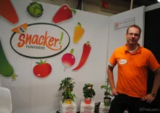 De Snacker Funfoods van Plantenkwekerij van der Lugt, met Ruud van den Akker
