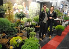 Jessica Raven en Barbara Erkelens van De Koningstuin.
