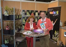 Paola Beers en Peter Vlasveld van Tuintechnieken - maakte de overstap van het hoveniersschap naar de kweek van hortensia's.