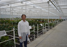 Mattijs van Bodegom gaf ons een rondleiding en vertelde over de nieuwste soorten, concepten en ontwikkelingen