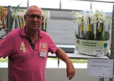 Henk Blom van Orchidee Kwekerij 't Nieuw Bos
