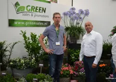John Zuidwijk is een van de bij Green Sales aangesloten kwekers en kweekt o.a. agapanthus, de plant die tussen bij heren in schittert.