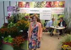 Paulina Ratoj van het Poolse Vitroflora, een veredelingsbedrijf van vaste planten en siergrassen.