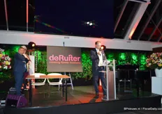 Oscar Peters, director of De Ruiter, gaf ook een korte speech.