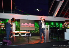 Oscar Peters, director of De Ruiter, gaf ook een korte speech.