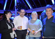 Olga Aristeva van Royal De Ruiter, Vitali Voishevich van Andruserrra Agro LLc, Tanya Lapikava van HAC en Rustam Mannov van BBZ.