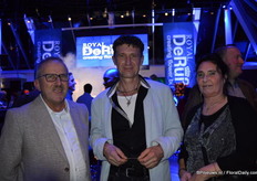 Jan van Winden van Horticoop, Richy Lamie van Royal De Ruiter en zijn vrouw, Carla Visser.