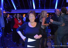 Christien de Ruiter, de vrouw van Leen.