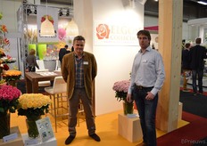 Bob Andersen en Nico van Klaveren de Keniaanse rozenkwekerij Elgon Collection