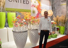 Gerbera United, hier vertegenwoordigd door W. P. van den Berg