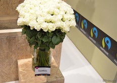 Holla Roses presenteerde in de stand een nieuwe soort, die Countdown gedoopt is.