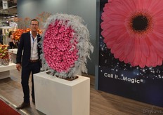 “De mini's doen het heel goed in Nederland. Dit jaar hebben we daarom in het bijzonder de Ballerina uitgelicht, volgend jaar wordt dat de Magical”, vertelt Arthur Kramer van Florist Breeding.