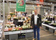 Esben Hansen van Roses Forever. Omdat het Deense bedrijf nauw zaken doet met Waterdrinker, hadden zij een eigen hoekje in diens pand toegewezen gekregen.