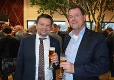 Maarten Prins van de Rabobank en Martin van Wirdum (Alfa Accountants)