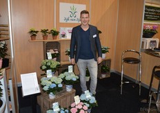 Frank van Dijk van hortensiakwekerij Dijk van Dijk