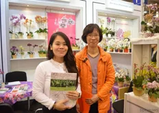 Julian Tung en Patricia Wu van Kyo Orchids. Deze Taiwanese kwekers produceren orchideeën, jonge planten en kweekweefsel. Ze exporteren voornamelijk naar Europa, Amerika, Korea en Japan.