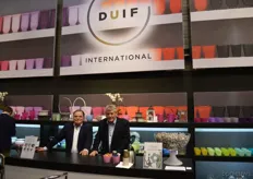 Jan van Haaster en Theo Verdonkschot van Duif International, een grote speler op de markt in het segment toegevoegde waarde.