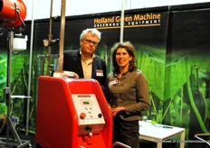 Eric Gerritsma en Corinne Rodenburg van Holland Green Machine