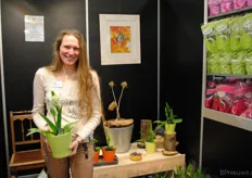 Michelle van Dijk, gespecialiseerd in Ornithogalum dubium & Ornithogalum thyrsoides als potplant.
