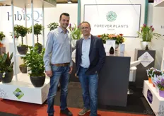 Corné van Winden en Erik Persoon van de Forever Plants groep