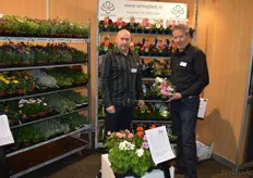 René Millenaar en Henk Thielen, PV'ers bij FloraHolland en beiden goed te spreken over de handel in tuin- en perkgoed dit voorjaar.