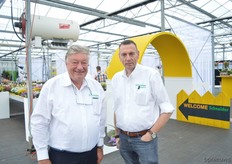 Roland De Clerck and Dries de Marez of Schneider.