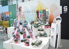 Make-upz Cyclamen. Also this is a concept of Schoneveld Breeding where they look differently to the same product. With this concept, they want to reach another target group.