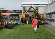 At the entrance, visitors could enjoy a traditional Dutch delicacy: poffertjes.