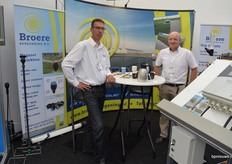 De heren van Broere Beregening, John Duijvenstijn en Arie-Jan Broere