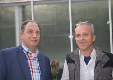 Oud-collega's Aad van den Berg (Delphy) en Eddo de Veer (Weerbaar Telen)