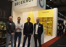 Het Broekhof team, met, vlnr, Jos Bunskermolen, Joost Huisman, Arjan Broekhof en Ivo Peters