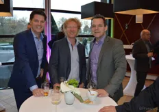 Mathijs Breedeveld (BDO), Matthijs van den Hout (Kragd) en Stefan van Vliet (BDH)