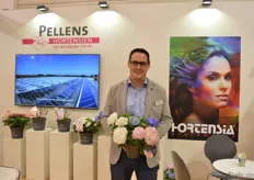 Andreas Pellens of Pellens Hortensien. They can now also supply their trio’s in a 14 cm pot. Previously, they could only in 19 cm.