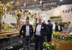 Bo Schilder and Wim Kleine from Kapiteyn Calla, a major player in the field of cutted- and potted calla