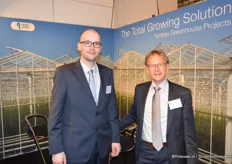 Karsten Kruse en John van der Marel van Prins. Prins - The total growing solution