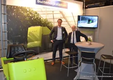 Edwin Sol en Matthias Haakman van Buitendijk-Slaman, een bedrijf gespecialiseerd in oplossingen voor intern transport
