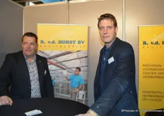 Wim van der Voort en Ren van der Horst van Spuitbedrijf R. van der Horst