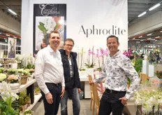 Jeroen van Weerdenburg van Aphrodite, Dirk Colijn van Cloet NV en Matthijs van der Knaap van Aphrodite.
