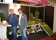 Louis van Dijk, Allsenza, druk doende voor zijn kwekers nog wat extra planten te verkopen
