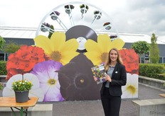 Marjolein Kuyucu-Lodder van Florensis voor het MixMasters' paradepaardje van Florensis.