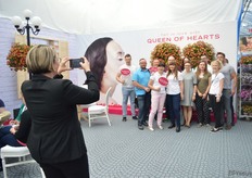 De Amore presentatie van Danziger trekt veel aandacht.