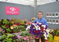 Ford Ross van PanAmerican Seed met de Pug & Play 'Flag'.