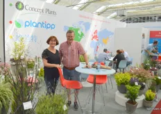 Reinier van Rijssen en Diantha Slingerland van Concept Plants & Plantipp
