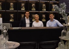 Duif International, vertegenwoordigd door vlnr - Bas Duivenvoorden, Kamila Pawlowski en Daniel Pawlowski