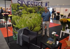 De Colombianen stonden in een groepje bij elkaar. Hier Camilo Cano van Silvestres